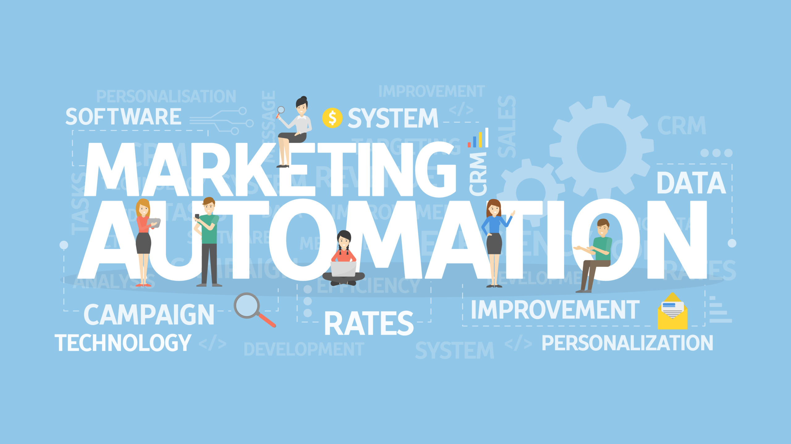 Illustration du marketing automation